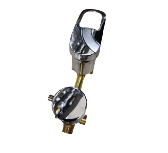 Santechnikos prekės. Vonios įranga. Maišytuvai, dušo komplektai. Dušo komplektai, dušo galvutės, dušo žarnos. Maišytuvas dušo kabinom 3-jų padėčių SO 11cm