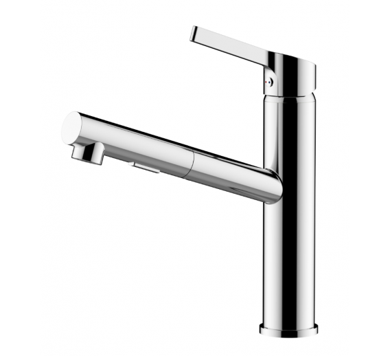 Santechnikos prekės. Vonios įranga. Maišytuvai, dušo komplektai. Virtuvės maišytuvai. Maišytuvas RUBINETA Bruno 21 