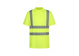 Darbo saugos prekės. Darbo drabužiai. Marškinėliai. Marškinėliai Pesso HI-VIS geltoni, 2XL 