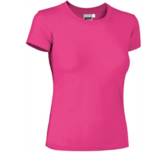 Darbo saugos prekės. Darbo drabužiai. Marškinėliai. Valento marškinėliai TIFFANY magenta pink