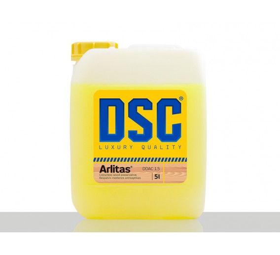 Medienos antiseptikas DSC Arlitas DDAC1.5 bespalvis 5l 