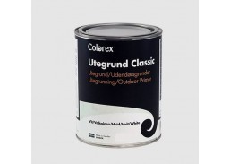 Dažai. Medienos apsaugos ir dekoravimo priemonės. Medienos dažai ir dažyvės. Dažai medienai. Medienos gruntiniai dažai Colorex Utegrund Classic bazė A 3l 