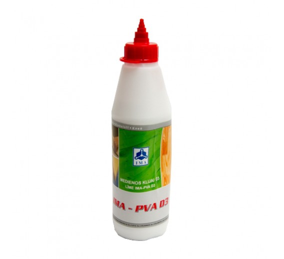 Medienos klijai IMA PVA D3, 0,5kg 