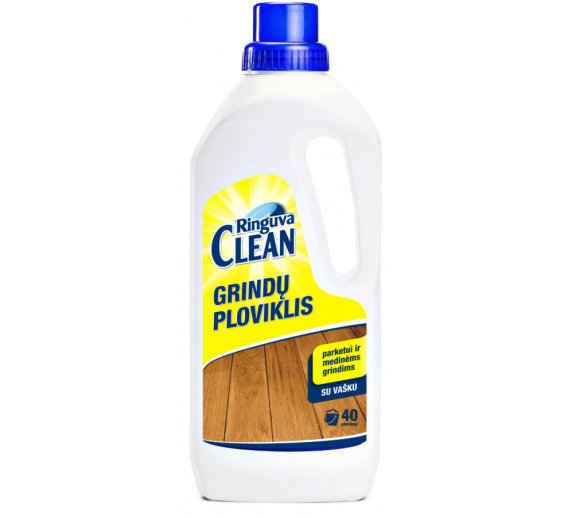 Švaros prekės. Buitinė chemija, valikliai. Medinių grindų ploviklis Ringuva Clean 800ml 