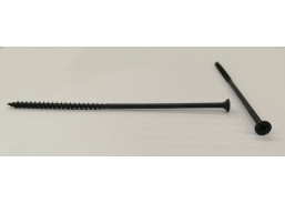Tvirtinimo detalės. Medsraigčiai, savisriegiai, savigręžiai. Medsraigčiai gipso plokštėms į medį. Medsraigtis GKP į medį 4.8x152 mm 