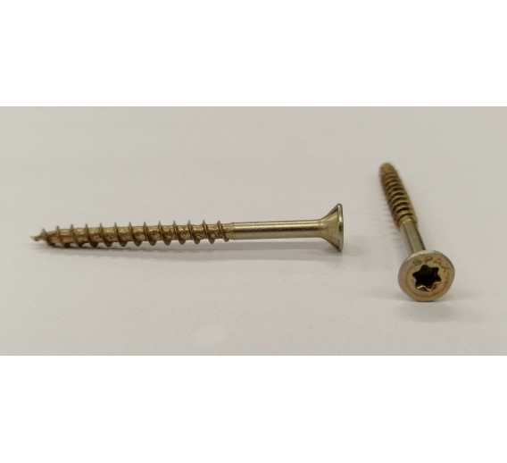 Tvirtinimo detalės. Medsraigčiai, savisriegiai, savigręžiai. Medsraigčiai SPAX. Medsraigčiai SPAX TORX. Medsraigtis įl.g.ABC SPAX 3.5x45 torx galva-geltonas 