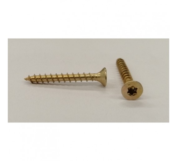 Tvirtinimo detalės. Medsraigčiai, savisriegiai, savigręžiai. Medsraigčiai SPAX. Medsraigčiai SPAX TORX. Medsraigtis įl.g.ABC SPAX 4x25 torx galva-geltonas 