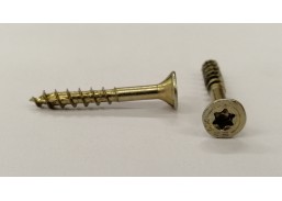 Tvirtinimo detalės. Medsraigčiai, savisriegiai, savigręžiai. Medsraigčiai SPAX. Medsraigčiai SPAX TORX. Medsraigtis įl.g.ABC SPAX 4x30 torx galva-geltonas 