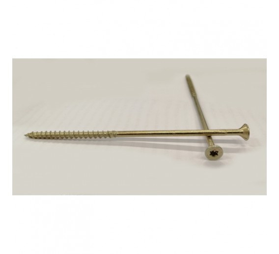 Tvirtinimo detalės. Medsraigčiai, savisriegiai, savigręžiai. Medsraigčiai SPAX. Medsraigčiai SPAX TORX. Medsraigtis įl.g.ABC SPAX 6x220 torx galva-geltonas 