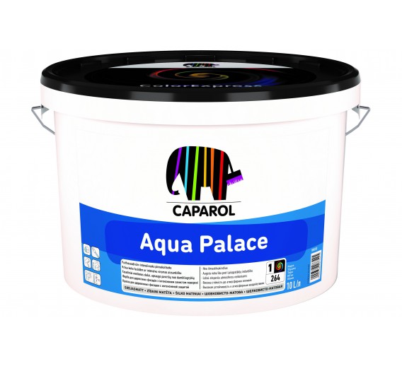 Dažai. Medienos apsaugos ir dekoravimo priemonės. Medienos dažai ir dažyvės. Dažai medienai. Dažai medienai Caparol Aqua palace 10l 