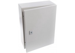 Elektros prekės. Elektros skydai, paskirstymo dėžės. Metalinė dėžė, 300 x 250 x 200 mm. 