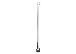 Sodo ir daržo prekės. Laisvalaikio prekės. Reabilitacijos ir priežiūros prekės. Metalinis laikiklis prie sienos chromuotas 81cm s01-54032C 