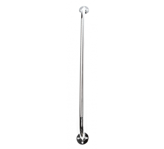 Sodo ir daržo prekės. Laisvalaikio prekės. Reabilitacijos ir priežiūros prekės. Metalinis laikiklis prie sienos chromuotas 81cm s01-54032C 