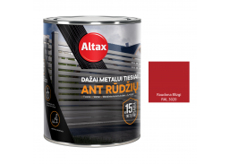 Metalo dažai ALTAX raudoni blizgūs 0,75l 