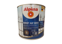 Dažai. Dažai, dažymo įrankiai, dažymo juostos. Metalo dažai. Metalo dažai Direkt auf Rost t.ruda RAL8017 2.5 l 