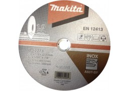 Darbo įrankiai. Įrankių priedai. Metalo pjovimo diskai. Metalo pjovimo diskas 230x1.9 B-12273  Makita 