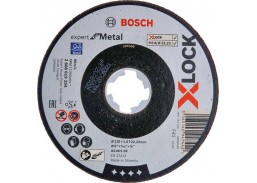 Darbo įrankiai. Įrankių priedai. Metalo pjovimo diskai. Metalo pjovimo diskas Bosch 125x1,6 mm 