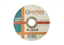 Darbo įrankiai. Įrankių priedai. Metalo pjovimo diskai. Metalo pjovimo diskas Cortex d-115x1,6x22 
