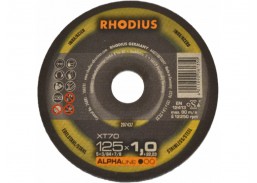 Metalo pjovimo diskas Rhodius XT70, 125x1x22,23 mm 