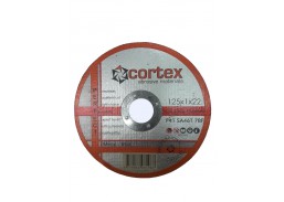 Darbo įrankiai. Įrankių priedai. Metalo pjovimo diskai. Metalo pjovmo diskas Cortex 125x1x22,23 mm 