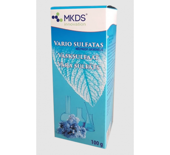 Sodo ir daržo prekės. Trąšos ir durpių substratai. Trąšos. Skystos trąšos. Mikrelementinės vario trąšos MKDS 100g 