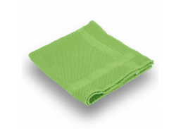 Švaros prekės. Šluostės, virtuvės kempinės. Mikropluošto rankšluostis Mikrofiber žalias