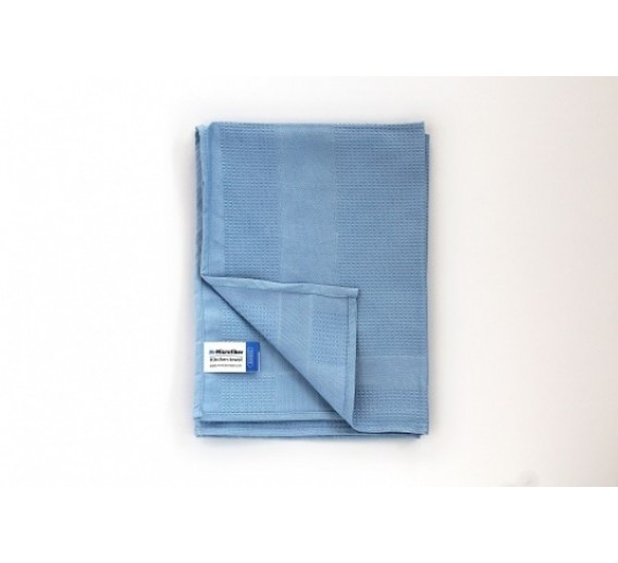 Švaros prekės. Šluostės, virtuvės kempinės. Mikropluošto rankšluostis virtuvei M-Microfiber, mėlynas 