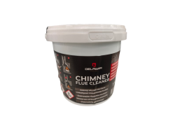 Šildymas. Šildymas ir vėdinimas. Šildymo įrangos priežiūra. Milteliai kamino valymui Delawar 1 kg