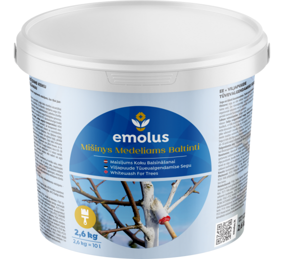 Sodo ir daržo prekės. Augalų apsaugos priemonės. Sodo priežiūros priemonės. Mišinys medeliams balinti kibirėlyje, 2.6 kg