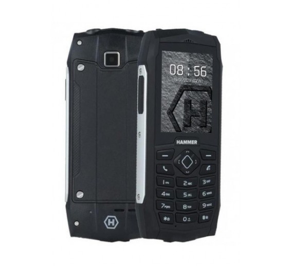 Elektronikos prekės. Mobilieji telefonai ir planšetiniai kompiuteriai. Mobilieji telefonai myPhone. Mobilus telefonas MyPhone HAMMER 3 Silver 