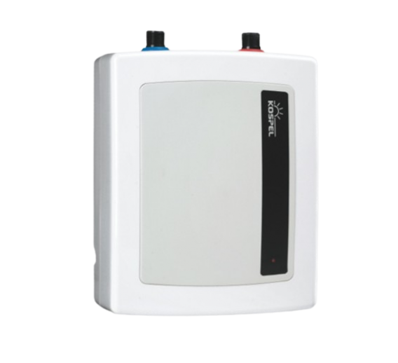 Šildymas. Santechnikos prekės. Vandens šildytuvai (boileriai). Elektriniai vandens šildytuvai. Momentinis vandens šildytuvas EPO2-4 AMICUS 4,4kW 