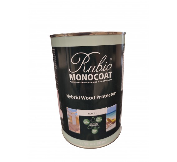 Dažai. Medienos apsaugos ir dekoravimo priemonės. Aliejus medienai. Monocoat Hybrid Wood Protect HWP alyva 1l 