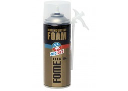 Vidaus apdailos prekės. Hermetikai, montavimo putos, sandarinimo juostos. Sandarinimo, montavimo putos. Montavimo putos FOME FLEX Mini mounting foam 230 ml 