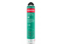 Vidaus apdailos prekės. Hermetikai, montavimo putos, sandarinimo juostos. Sandarinimo, montavimo putos. Montavimo putos Penosil Instal Gunfoam 65 156, 870 ml 