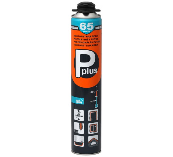 Vidaus apdailos prekės. Hermetikai, montavimo putos, sandarinimo juostos. Sandarinimo, montavimo putos. Montavimo putos Pplus Mega pistoletinės iki 65L Vidaus apdailos prekės. Hermetikai, montavimo putos, sandarinimo juostos. Sandarinimo, montavimo putos. Montavimo putos Pplus Mega pistoletinės iki 65L