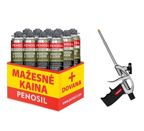Montavimo putų PENOSIL Window  Door Elastic komplektas 