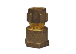 Santechnikos prekės. Vamzdynų sistemos. Vamzdžių sujungimo detalės. Žalvarinės jungtys. Žalvarinės movos. Mova CONEX 12x1/2