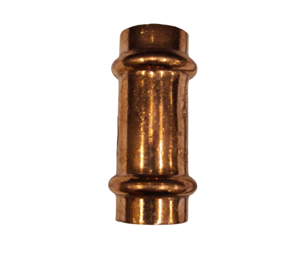 Santechnikos prekės. Vamzdynų sistemos. Vamzdžių sujungimo detalės. Varinės jungtys. Mova CU press 18