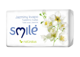 Švaros prekės. Muilas, pasta rankoms plauti. Muilas jazminų kvapo Smilė 90g 