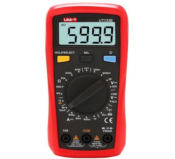 Elektros prekės. Testeriai ir multimetrai, laikmačiai. Multimetras UT133B UNI-T 