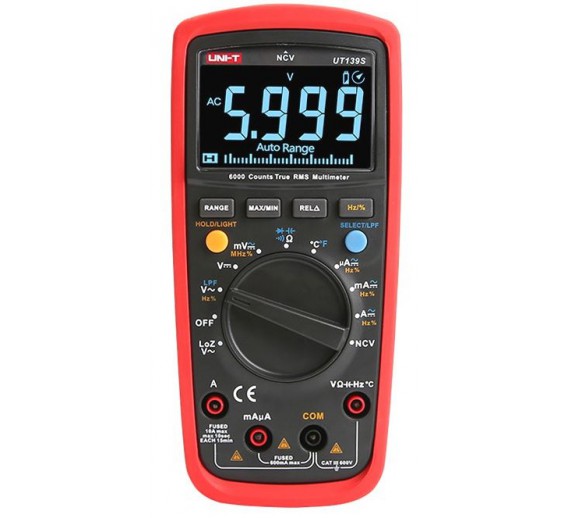 Elektros prekės. Testeriai ir multimetrai, laikmačiai. Multimetras UT139S UNI-T 