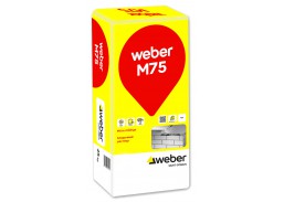 Statybinės medžiagos. Mišiniai. Mūro mišiniai. Mūro mišinys Weber M-75, 25 kg 