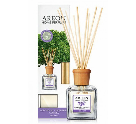 Švaros prekės. Oro gaivikliai, namų kvapai. Namų kvapas AREON Patchouli-Lavender, 150 ml 
