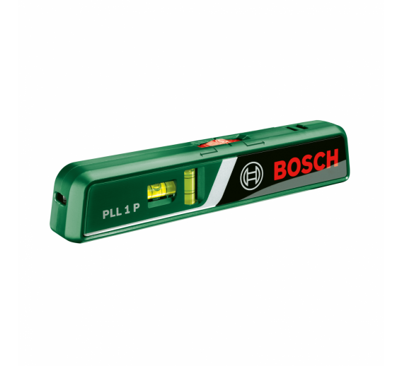 Darbo įrankiai. Mechaniniai įrankiai. Gulsčiukai, lyginimo lotai. Gulsčiukai. Nedidelis lazerinis gulsčiukas BOSCH PLL 1 P 