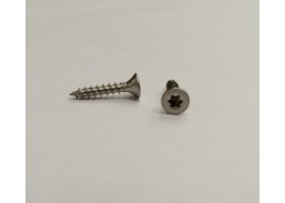 Tvirtinimo detalės. Medsraigčiai, savisriegiai, savigręžiai. Nerūdijančio plieno medsraigčiai A2. Nerūdijančio plieno medsraigtis A2, 4x16 mm 