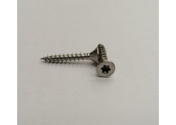 Tvirtinimo detalės. Medsraigčiai, savisriegiai, savigręžiai. Nerūdijančio plieno medsraigčiai A2. Nerūdijančio plieno medsraigtis A2, 4x25 mm 