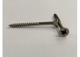 Tvirtinimo detalės. Medsraigčiai, savisriegiai, savigręžiai. Nerūdijančio plieno medsraigčiai A2. Nerūdijančio plieno medsraigtis A2, 4x45 mm 