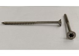Tvirtinimo detalės. Medsraigčiai, savisriegiai, savigręžiai. Nerūdijančio plieno medsraigčiai A2. Nerūdijančio plieno medsraigtis A2, 4x70 mm 