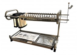Nerūdijančio plieno pastatoma džiovykla, 600 mm 