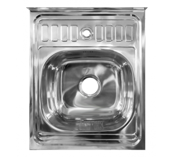 Santechnikos prekės. Vonios įranga. Plautuvės. Nerūdijančio plieno plautuvė 500x600mm